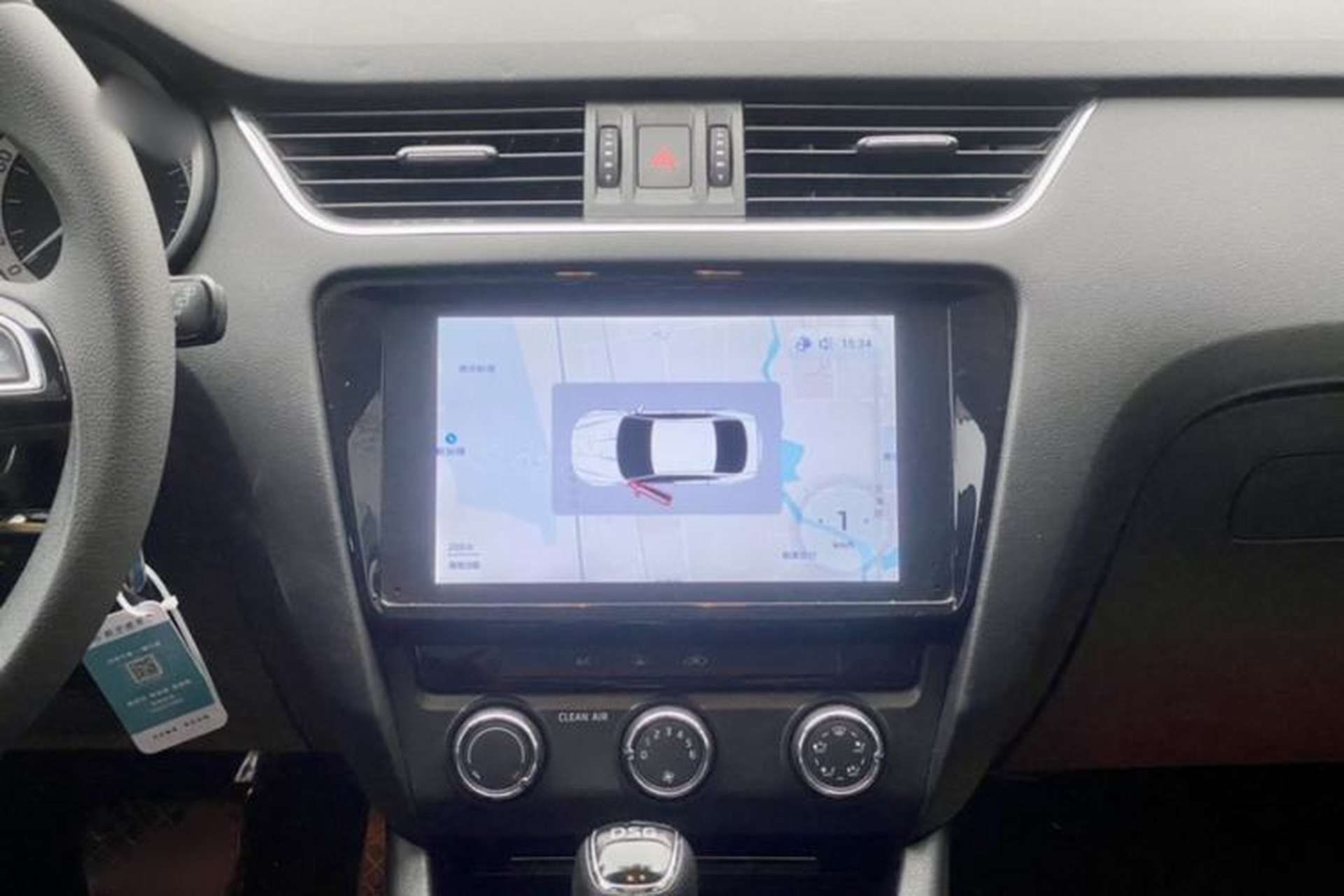 Used Skoda Octavia 2019 TSI280 DSG Luxury Edition Station Wagon China VI Standard Audio And AC Panel