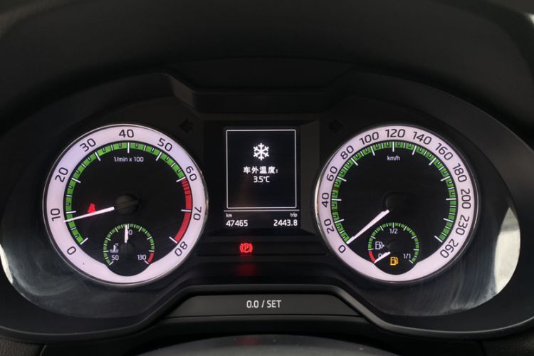 Used Skoda Octavia 2019 TSI280 DSG Luxury Edition Station Wagon China VI Standard Odometer Close Up
