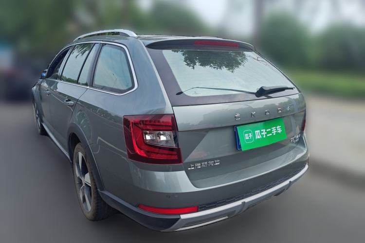 Used Skoda Octavia 2019 TSI280 DSG Flagship Wagon China VI Standard Rear Left 45 Deg