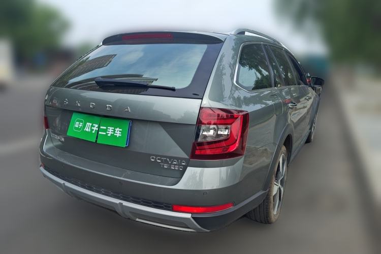 Used Skoda Octavia 2019 TSI280 DSG Flagship Wagon China VI Standard Rear Right 45 Deg