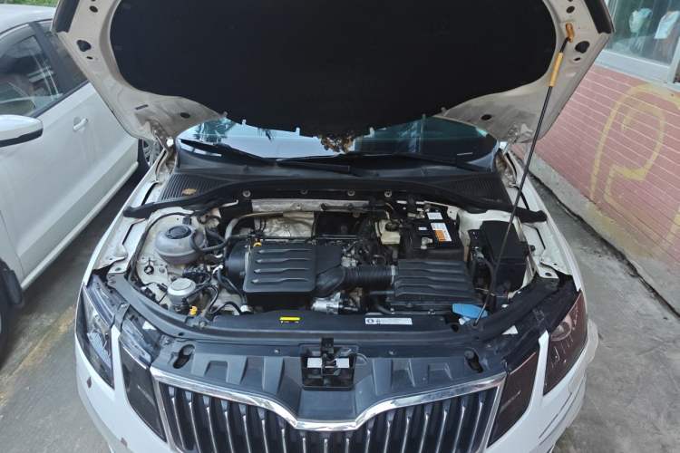 Used Skoda Octavia 2019 1.5L Automatic SmartDrive Comfort Edition China V Standard Engine Bay