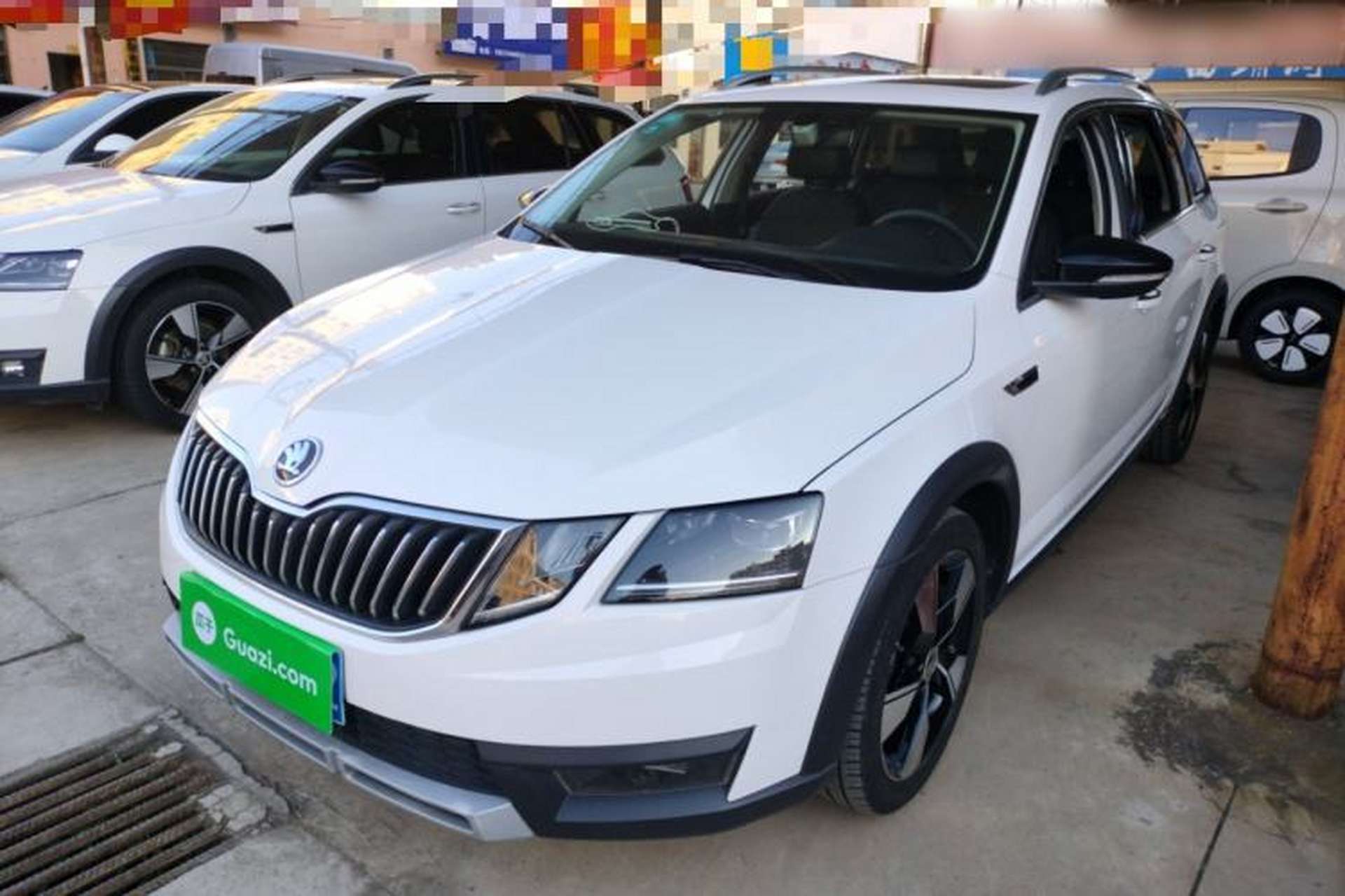 Used Skoda Octavia 2019 TSI280 DSG Luxury Edition Station Wagon China VI Standard Front Left 45 Deg