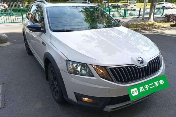 Used Skoda Octavia 2019 TSI230 DSG Luxury Edition Station Wagon China V Standard Front Right 45 Deg