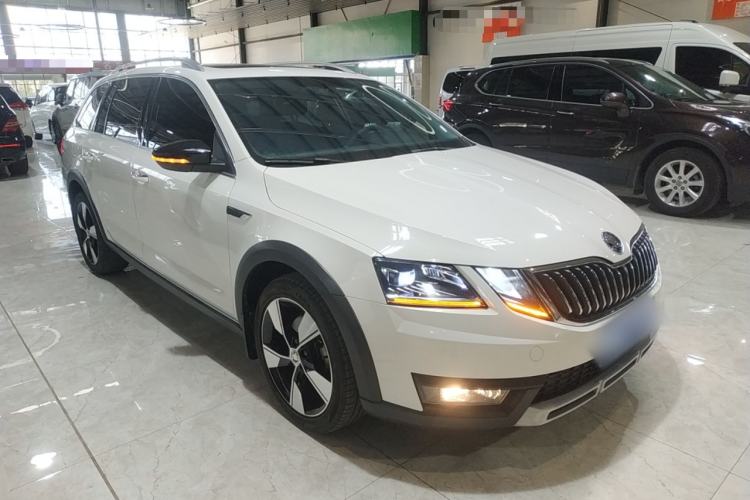 Used Skoda Octavia 2019 TSI280 DSG Luxury Edition Station Wagon China VI Standard Front Right 45 Deg