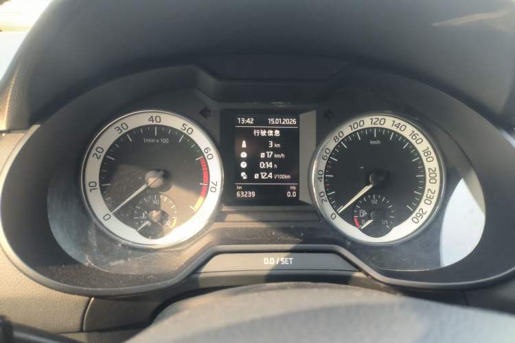 Used Skoda Octavia 2019 TSI280 DSG Luxury Edition Station Wagon China VI Standard Instrument Cluster