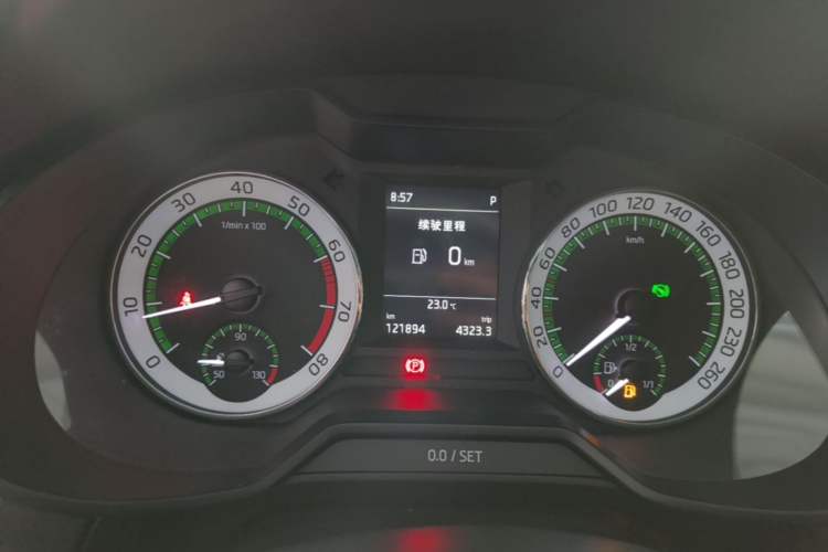Used Skoda Octavia 2019 1.5L Automatic Smart Drive Luxury Edition China V Standard Instrument Cluster