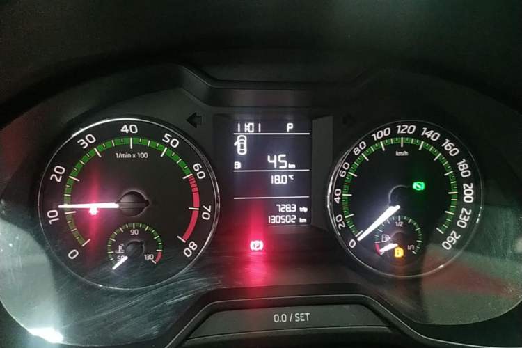 Used Skoda Octavia 2019 TSI230 DSG SmartDrive Comfort Edition China V Standard Instrument Cluster