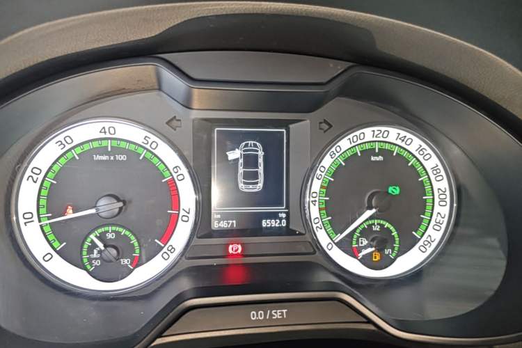 Used Skoda Octavia 2019 TSI280 DSG Luxury Edition Instrument Cluster