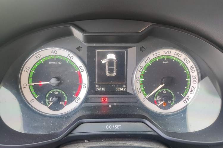 Used Skoda Octavia 2019 1.5L Automatic Luxury Edition Instrument Cluster