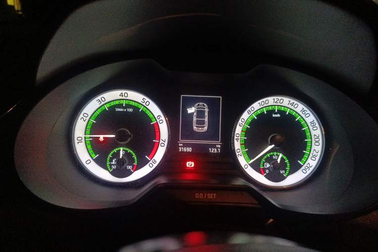Used Skoda Octavia 2019 TSI280 DSG SmartDrive Luxury Edition China VI Instrument Cluster