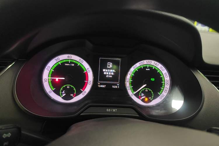 Used Skoda Octavia 2019 TSI280 DSG SmartDrive Luxury Edition China V Standard Instrument Cluster