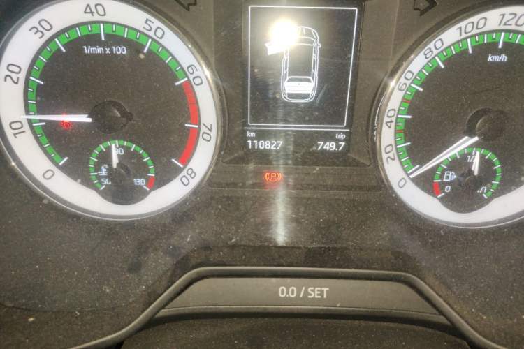 Used Skoda Octavia 2019 TSI280 DSG Luxury Edition Station Wagon China VI Standard Odometer Close Up