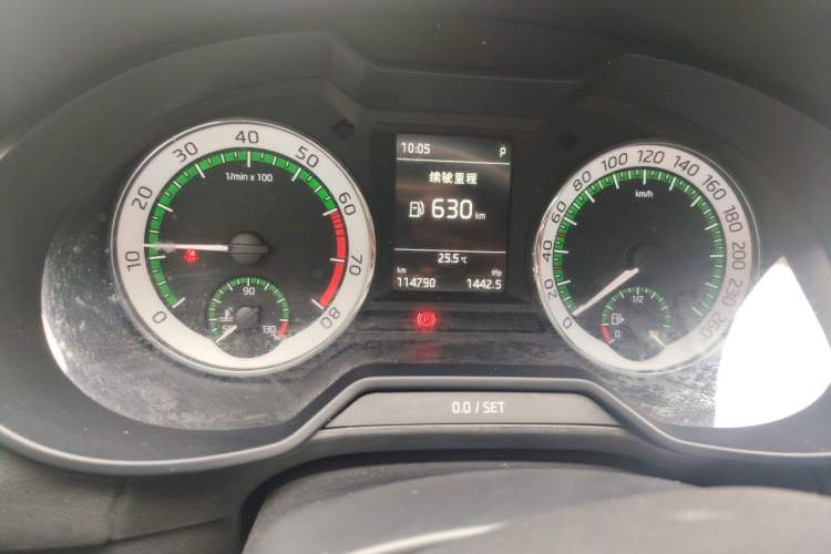 Used Skoda Octavia 2019 TSI280 DSG SmartDrive Luxury Edition China VI Odometer Close Up