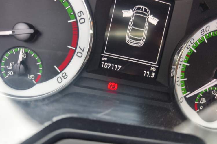 Used Skoda Octavia 2019 1.5L Manual SmartDrive Luxury Edition China V Standard Odometer Close Up