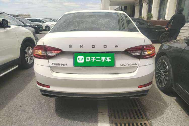 Used Skoda Octavia 2019 1.5L Automatic Smart Drive Luxury Edition China VI Standard Rear