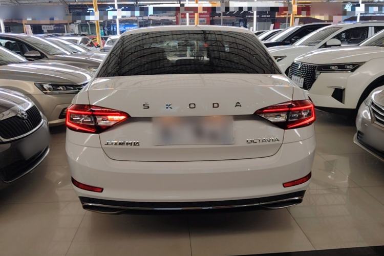 Used Skoda Octavia 2019 1.5L Automatic Smart Drive Luxury Edition China VI Standard Rear