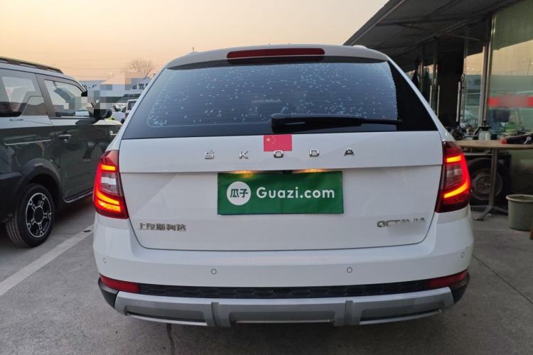 Used Skoda Octavia 2019 TSI280 DSG Luxury Edition Station Wagon China VI Standard Rear