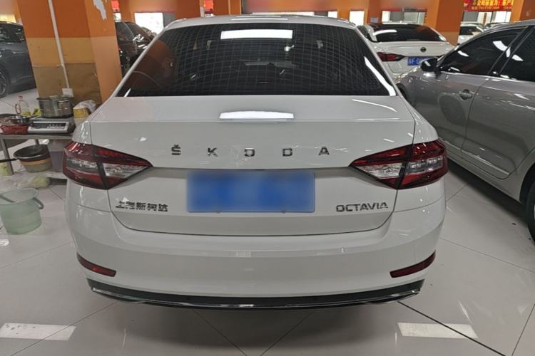 Used Skoda Octavia 2019 1.5L Automatic Smart Drive Luxury Edition China VI Standard Rear
