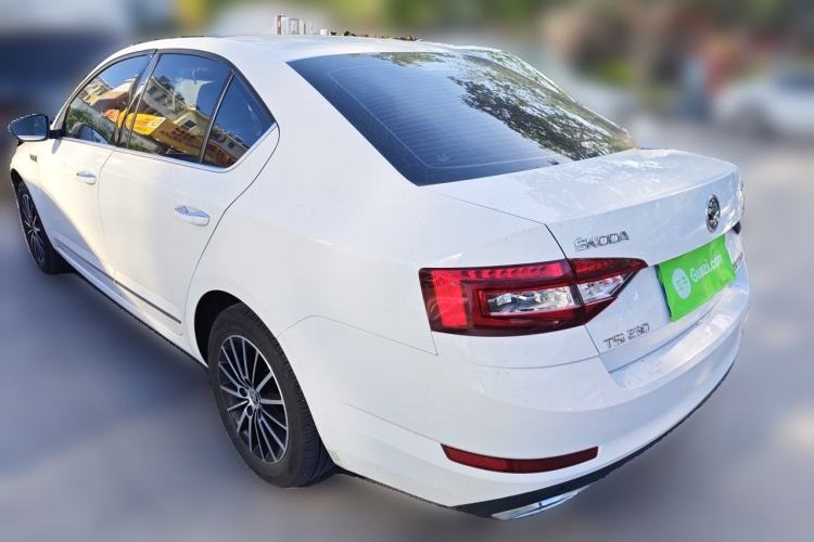 Used Skoda Octavia 2019 TSI230 DSG Luxury Edition Rear Left 45 Deg