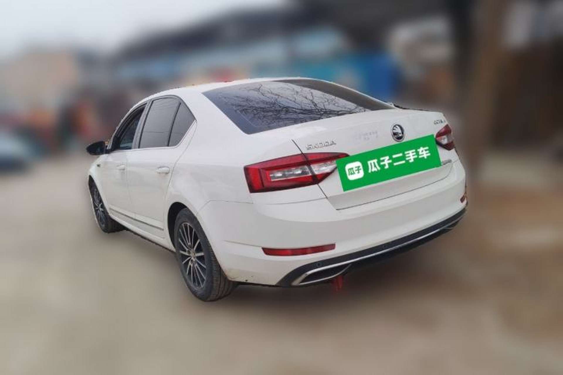 Used Skoda Octavia 2019 1.5L Automatic Smart Drive Luxury Edition China VI Standard Rear Left 45 Deg