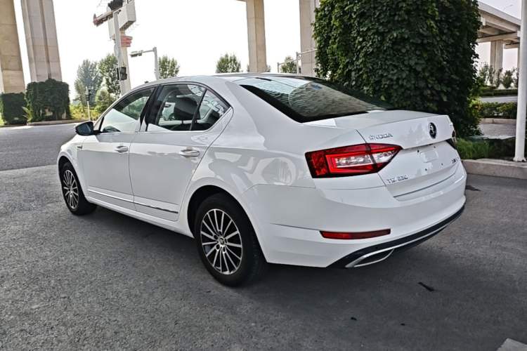 Used Skoda Octavia 2019 TSI230 DSG Luxury Edition Rear Left 45 Deg
