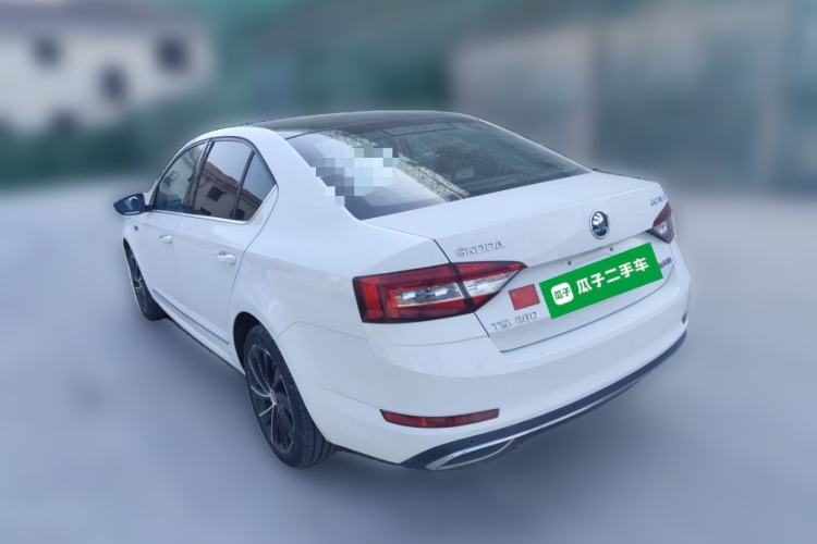 Used Skoda Octavia 2019 TSI280 DSG Luxury Edition Rear Left 45 Deg