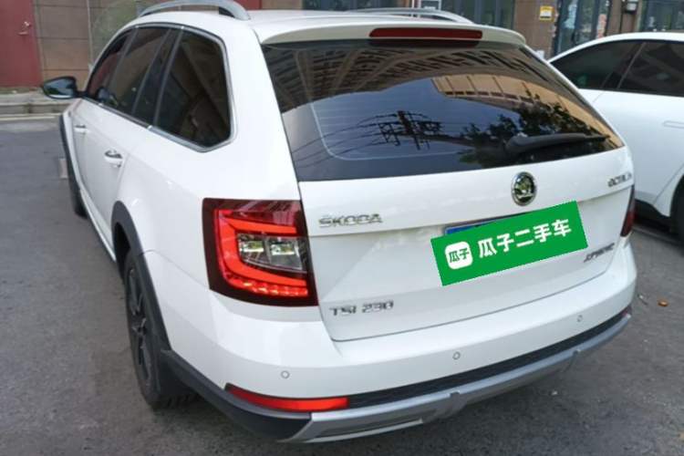 Used Skoda Octavia 2019 TSI230 DSG Luxury Edition Station Wagon China V Standard Rear Left 45 Deg