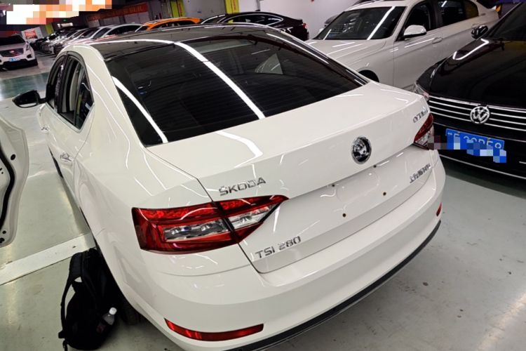 Used Skoda Octavia 2019 TSI280 DSG SmartDrive Luxury Edition China V Standard Rear Left 45 Deg