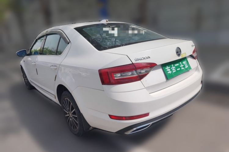 Used Skoda Octavia 2019 1.5L Automatic Smart Drive Luxury Edition China V Standard Rear Left 45 Deg
