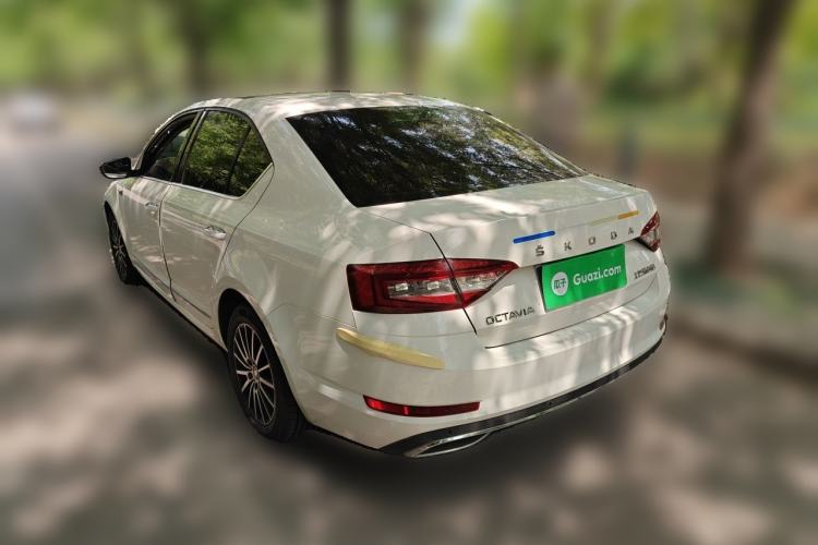 Used Skoda Octavia 2019 1.5L Automatic Luxury Edition Rear Left 45 Deg