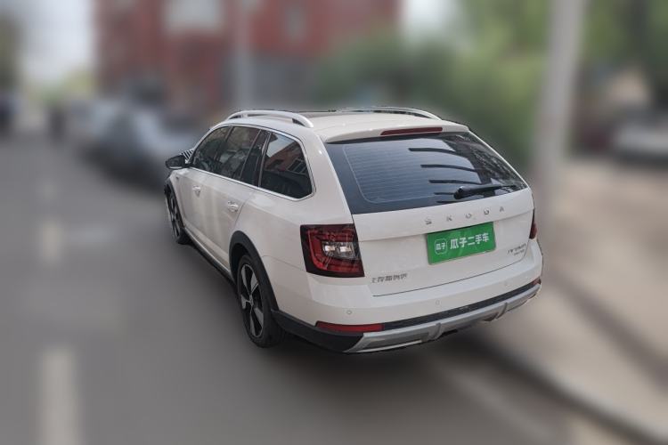 Used Skoda Octavia 2019 TSI280 DSG Luxury Edition Station Wagon China VI Standard Rear Left 45 Deg