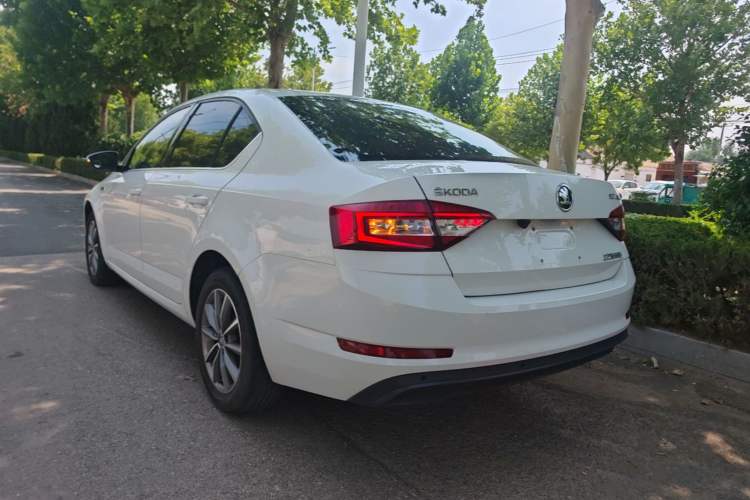 Used Skoda Octavia 2019 1.5L Automatic Comfort Edition Rear Left 45 Deg