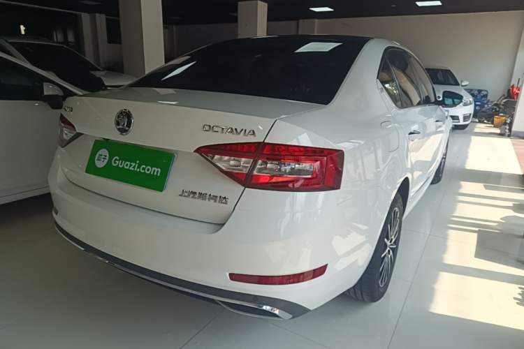 Used Skoda Octavia 2019 1.5L Automatic Luxury Edition Rear Right 45 Deg
