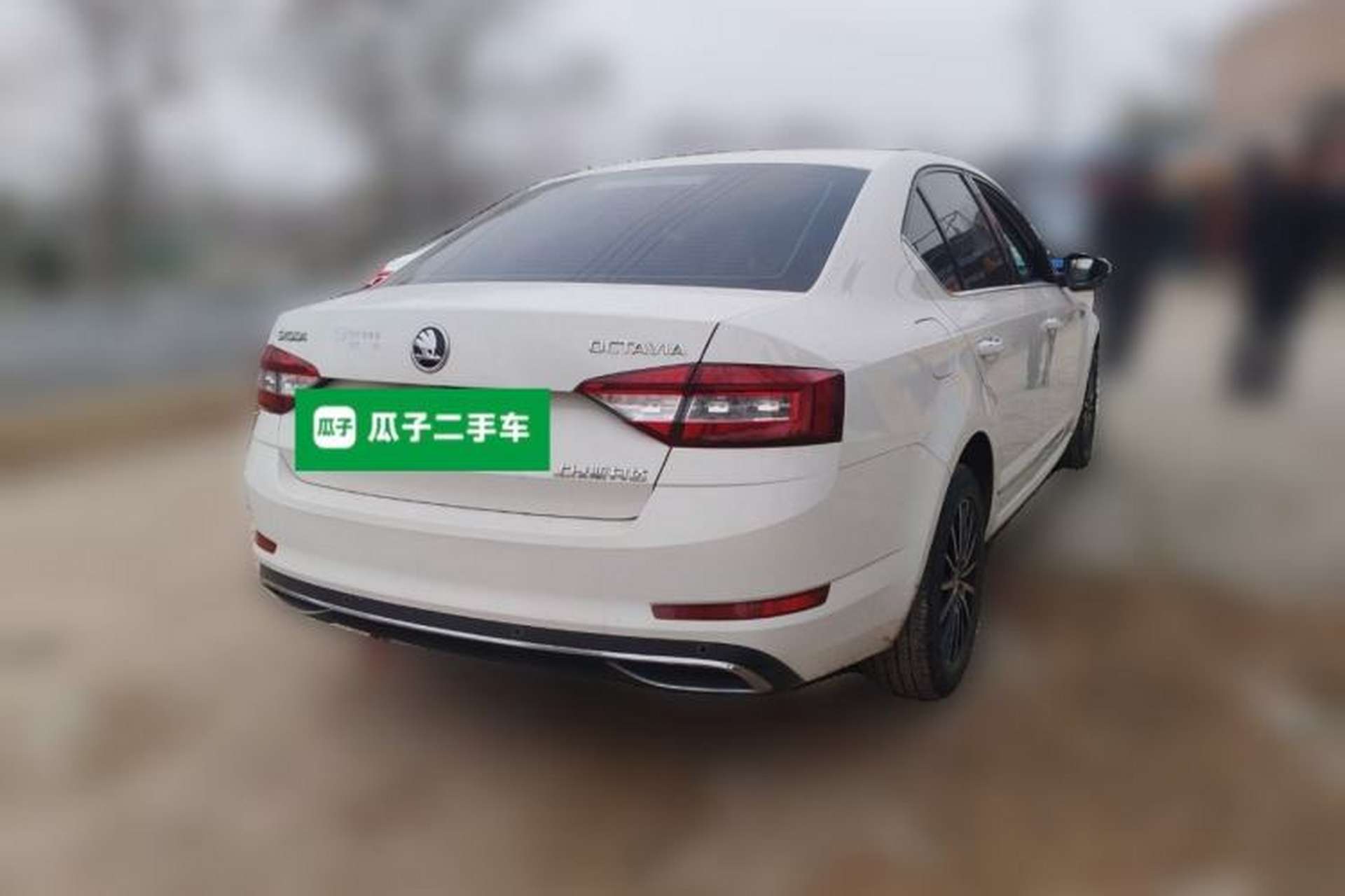 Used Skoda Octavia 2019 1.5L Automatic Smart Drive Luxury Edition China VI Standard Rear Right 45 Deg
