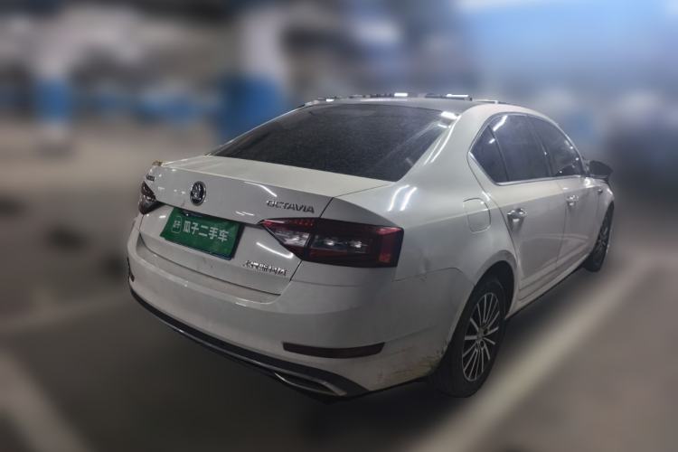 Used Skoda Octavia 2019 1.5L Automatic Luxury Edition Rear Right 45 Deg