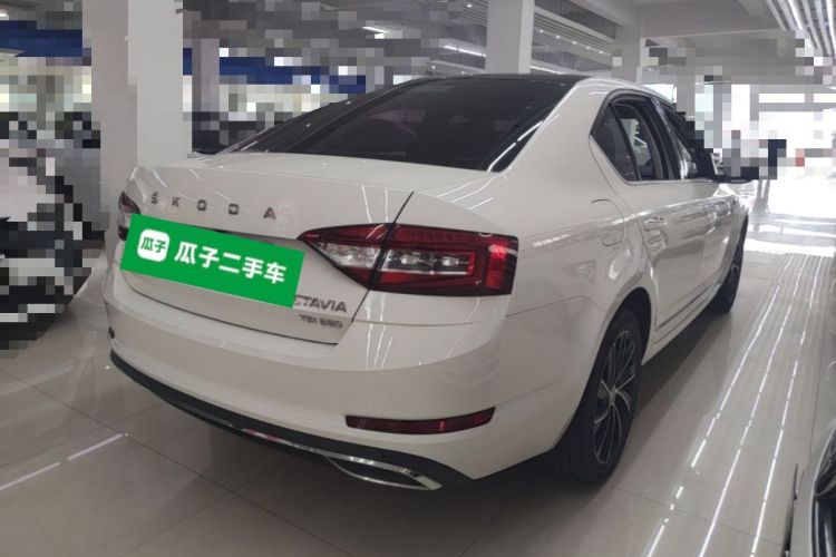 Used Skoda Octavia 2019 TSI280 DSG SmartDrive Luxury Edition China VI Rear Right 45 Deg
