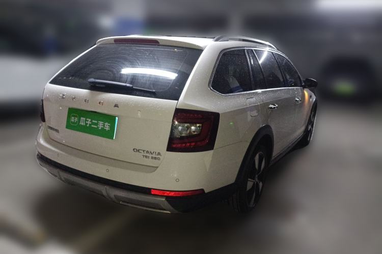Used Skoda Octavia 2019 TSI280 DSG Flagship Wagon China VI Standard Rear Right 45 Deg
