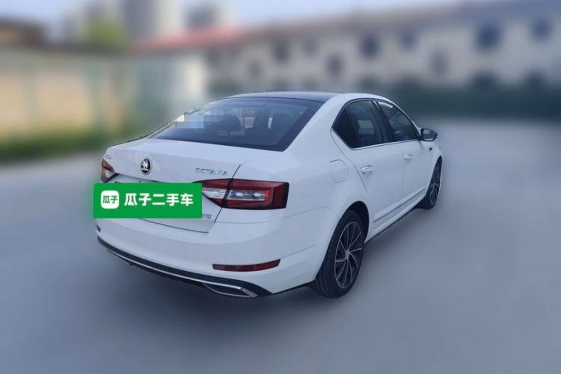 Used Skoda Octavia 2019 TSI280 DSG Luxury Edition Rear Right 45 Deg