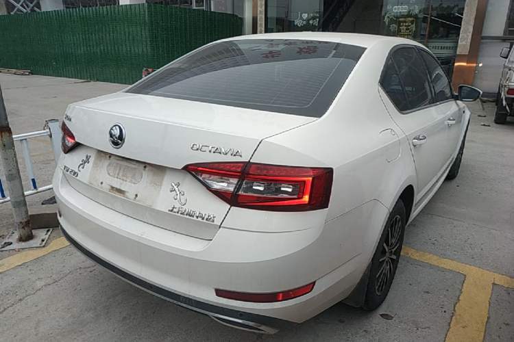 Used Skoda Octavia 2019 TSI230 DSG Luxury Edition Rear Right 45 Deg