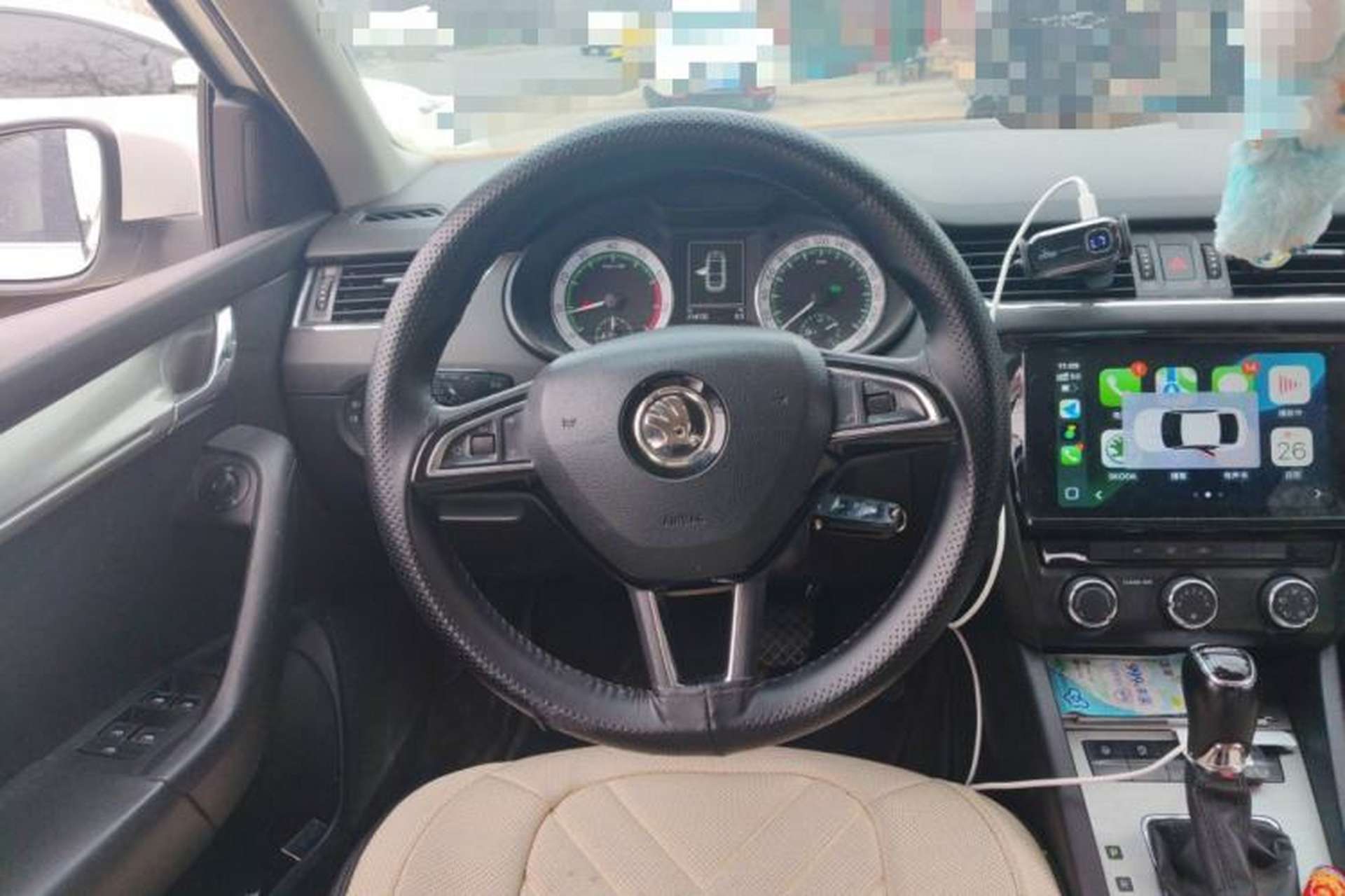 Used Skoda Octavia 2019 1.5L Automatic Smart Drive Luxury Edition China VI Standard Steering Wheel