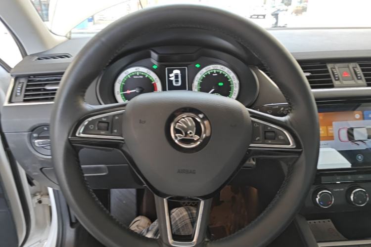 Used Skoda Octavia 2019 1.5L Automatic Smart Drive Luxury Edition China VI Standard Steering Wheel