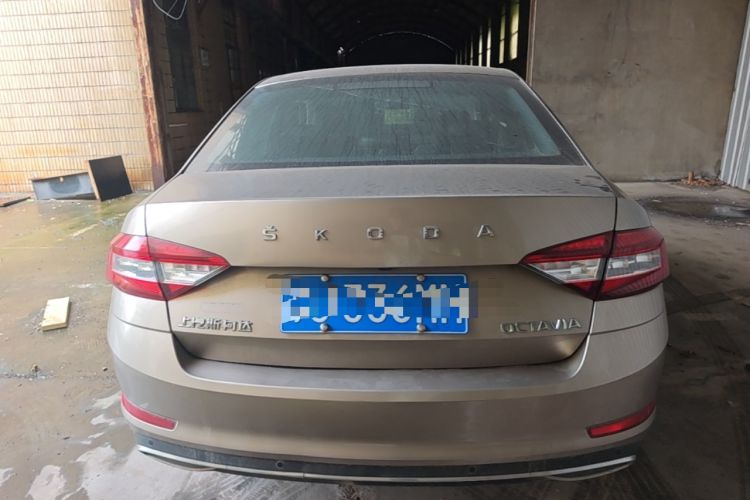Used Skoda Octavia 2019 1.5L Automatic Smart Drive Luxury Edition China VI Standard Rear