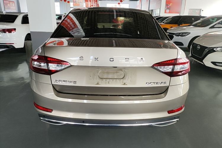 Used Skoda Octavia 2019 1.5L Automatic Smart Drive Luxury Edition China VI Standard Rear