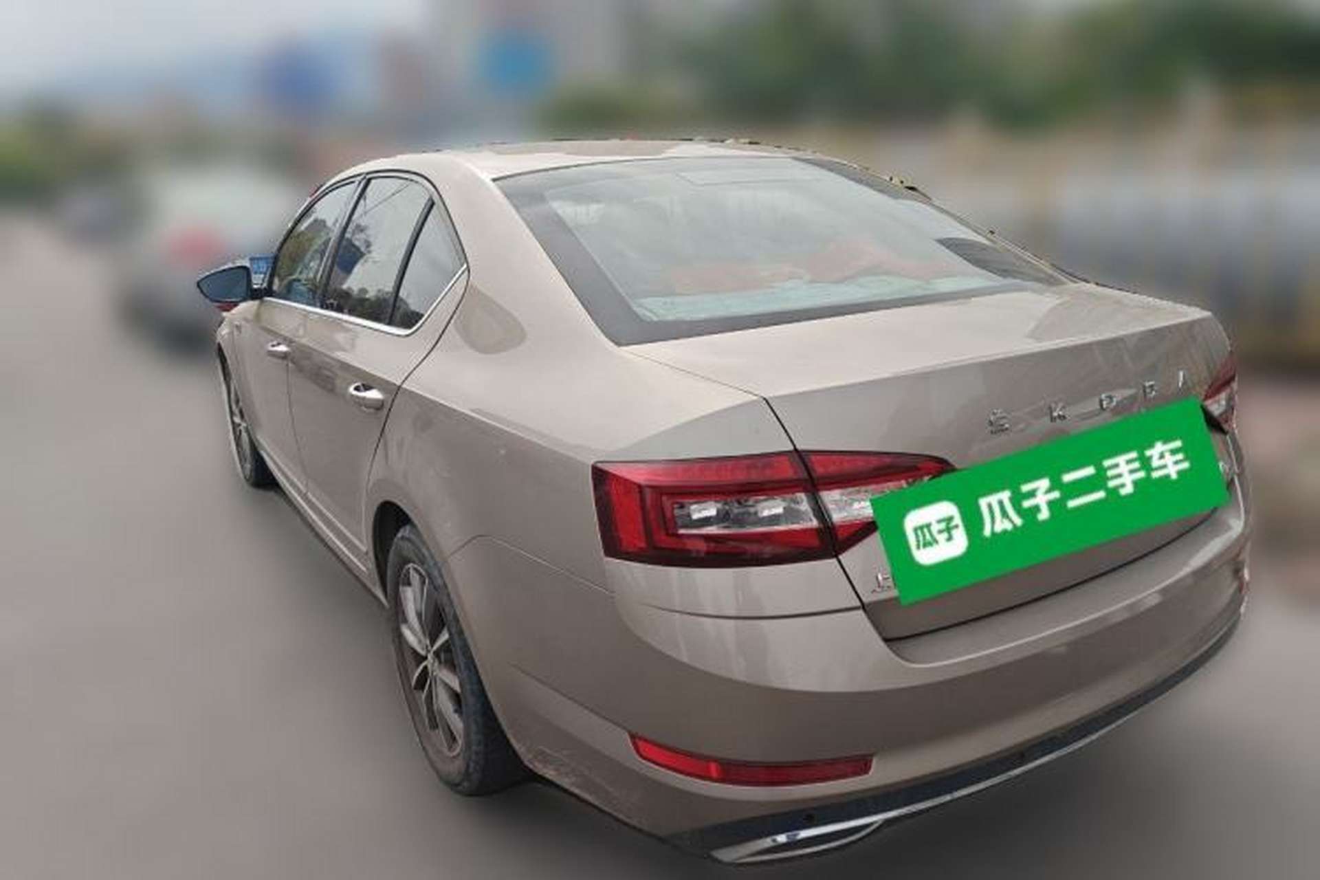 Used Skoda Octavia 2020 1.5L Automatic SmartDrive Luxury Edition Rear Left 45 Deg