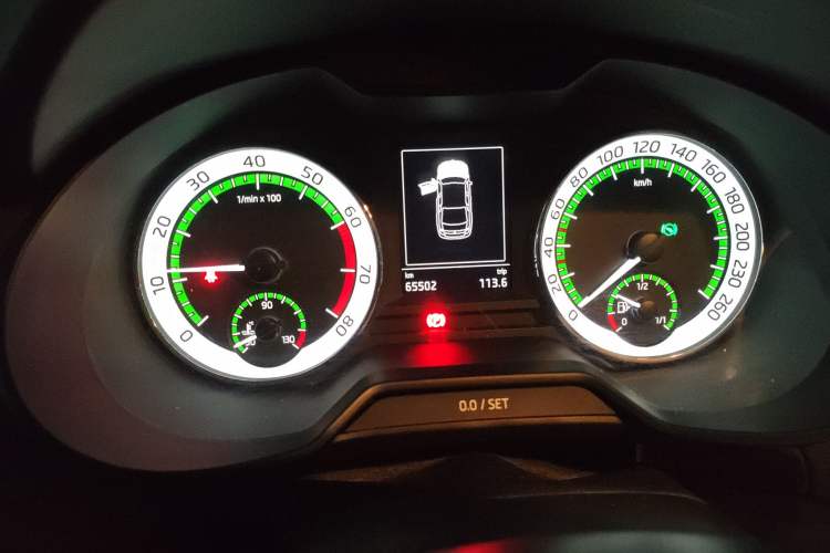 Used Skoda Octavia 2020 TSI280 DSG SmartDrive Luxury Edition Instrument Cluster