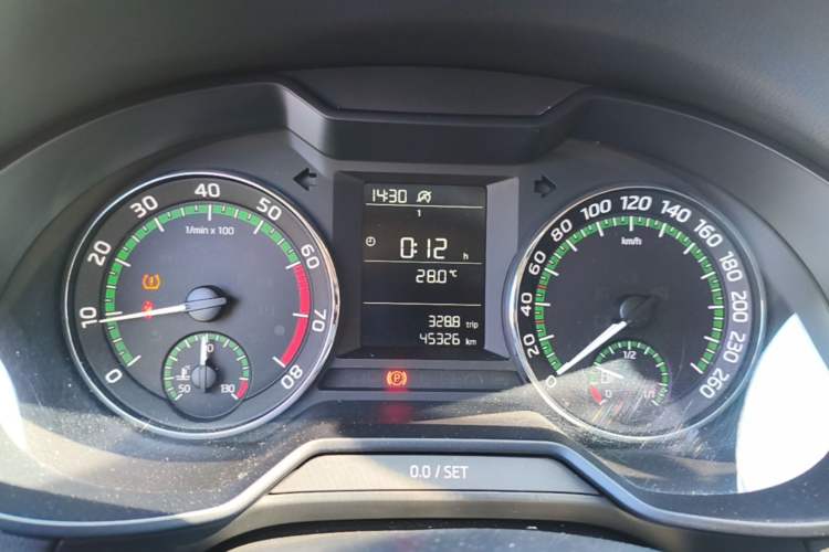 Used Skoda Octavia 2020 1.5L Manual SmartDrive Comfort Edition Instrument Cluster