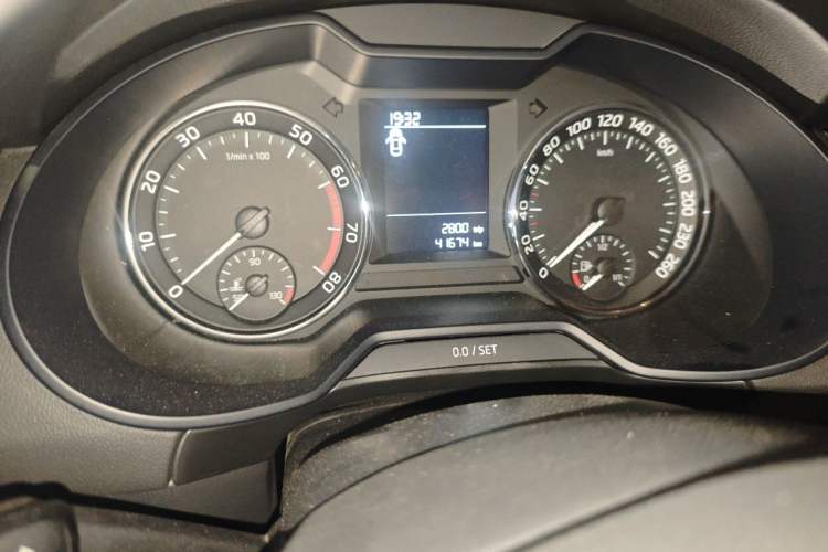 Used Skoda Octavia 2020 1.5L Automatic SmartDrive Comfort Edition Odometer Close Up