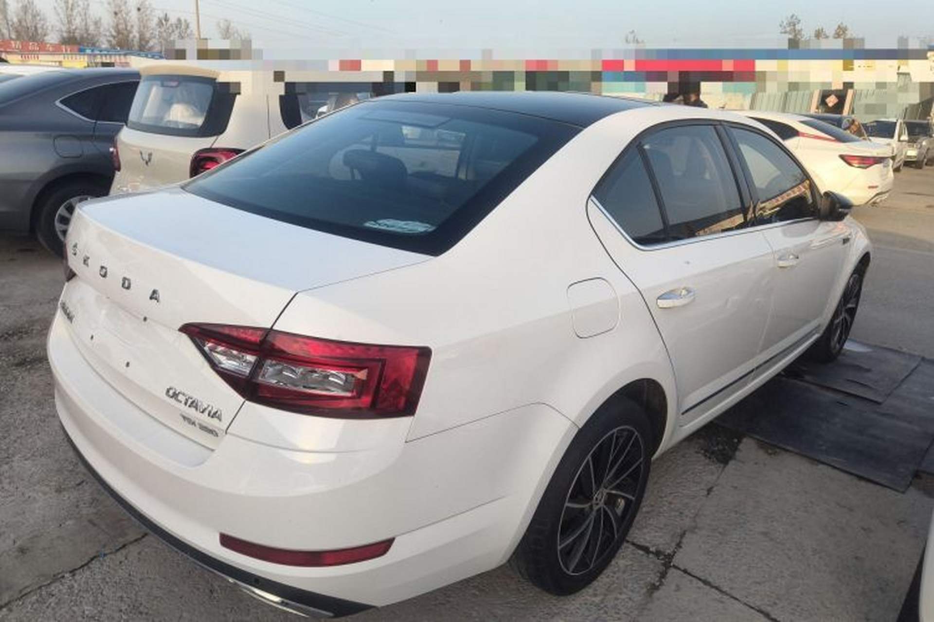 Used Skoda Octavia 2020 TSI280 DSG SmartDrive Luxury Edition Rear Right 45 Deg