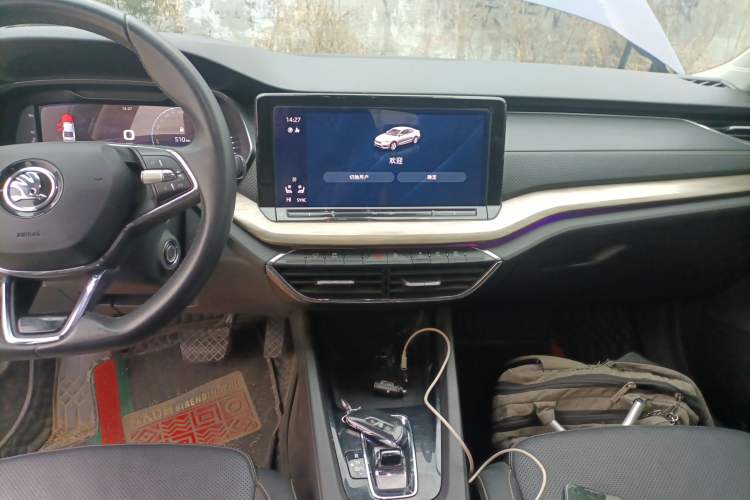 Used Skoda Octavia 2021 PRO TSI280 DSG Prestige Edition Audio And AC Panel