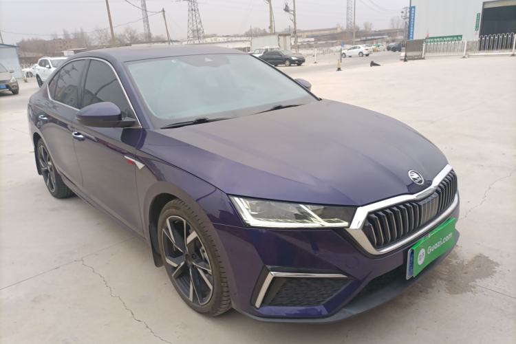 Used Skoda Octavia 2021 PRO TSI280 DSG Prestige Edition Front Right 45 Deg